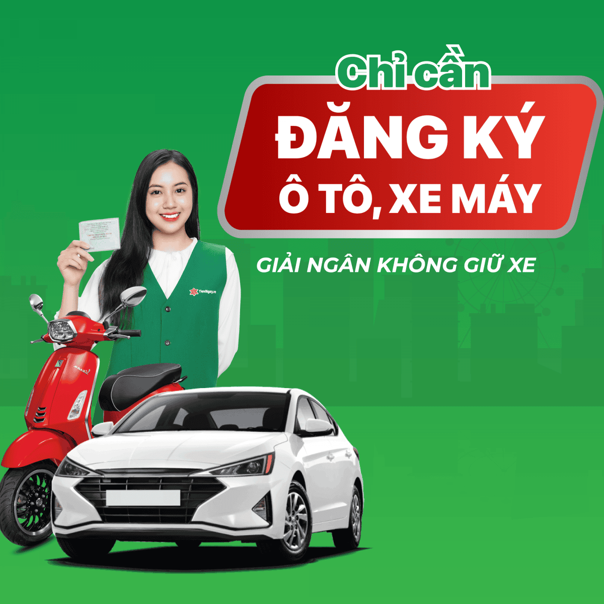 CẦM ĐĂNG KÝ XE MÁY F88 LÃI SUẤT ƯU ĐÃI GIẢI NGÂN NHANH